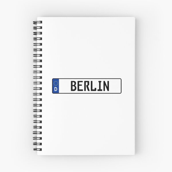 Artikelvorschau, Berlin Kennzeichen entworfen und verkauft von snxworld.