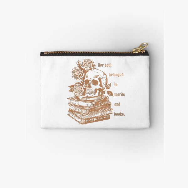 Item preview, Brown "Her Soul Belonged In Words And Books" designed and sold by CorLeoniss.