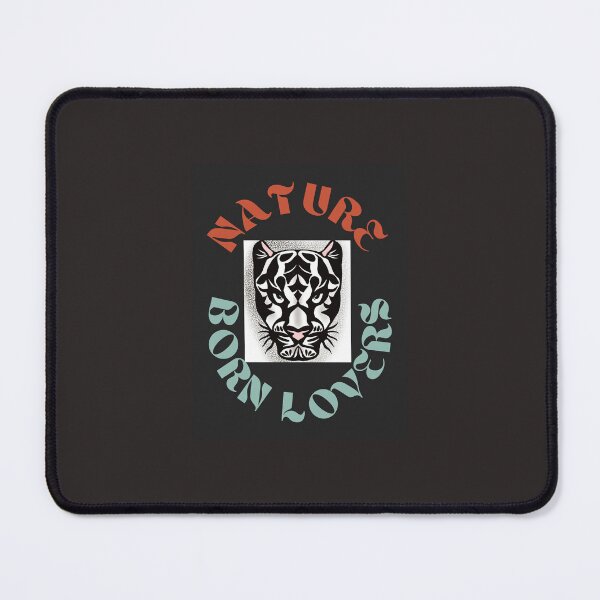 Item preview, Animal Head Tiger nature born lovers lettering designed and sold by Wildwood-Lovers.