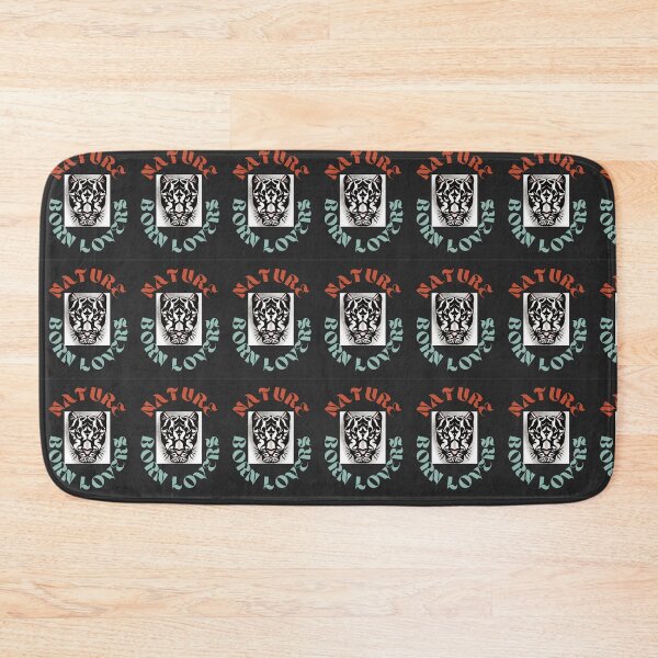Item preview, Animal Head Tiger nature born lovers lettering designed and sold by Wildwood-Lovers.