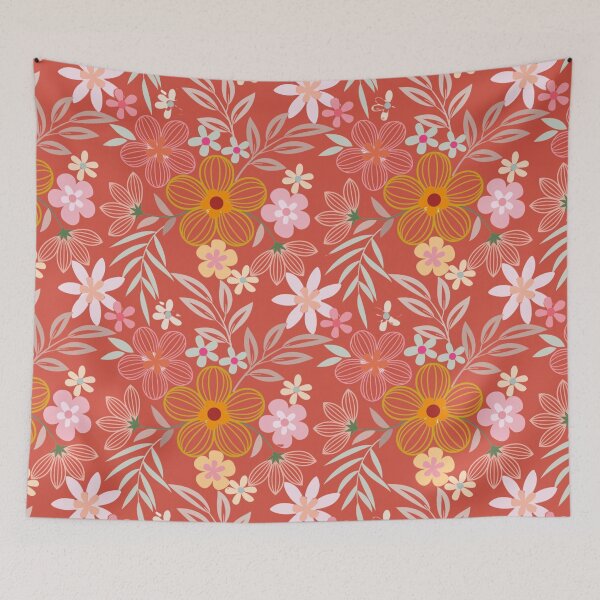 Artikelvorschau, Floral Seamless pattern Flowers entworfen und verkauft von Mirksaz-designs.