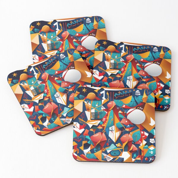 Item preview, Colorful Abstract Art designed and sold by DJ-Portable.