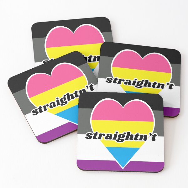 Item preview, Asexual Panromantic Straightn't designed and sold by EYE ILLUSTRATE  GRAPHICS.