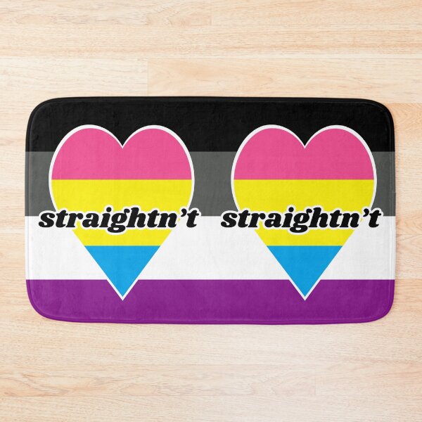 Item preview, Asexual Panromantic Straightn't designed and sold by EYE ILLUSTRATE  GRAPHICS.