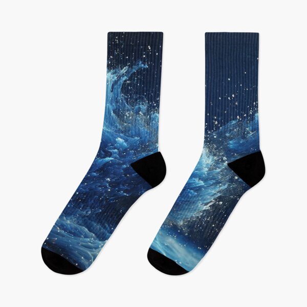 Item preview, Elegant Blue Particles in Motion designed and sold by Sadia  Jannat.