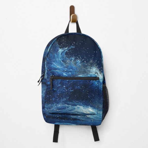 Item preview, Elegant Blue Particles in Motion designed and sold by Sadia Jannat.