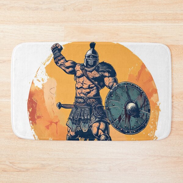 Item preview, gladiator with raised fist 1 designed and sold by redmoon64.
