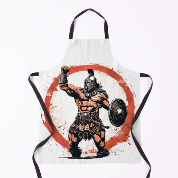 Item preview, gladiator with raised fist 2 designed and sold by redmoon64.