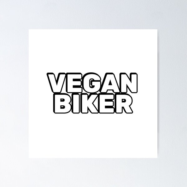 Item preview, Vegan Biker  designed and sold by Inspirationmotivation.