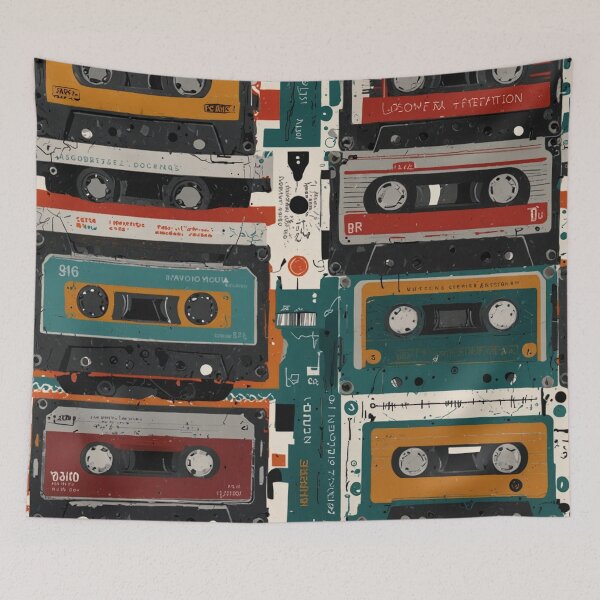 Item preview, Retro Mixtape designed and sold by DJ-Portable.