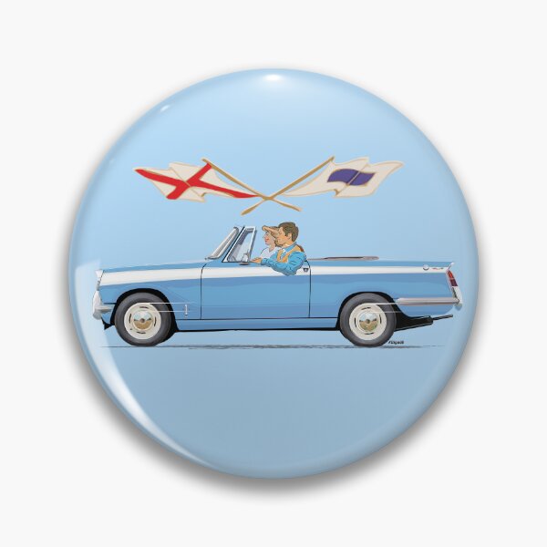 Item preview, Herald 12/50 convertible in Wedgwood Blue / Cream stripe designed and sold by Bigs66.