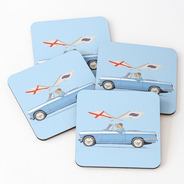 Item preview, Herald 12/50 convertible in Wedgwood Blue / Cream stripe designed and sold by Bigs66.