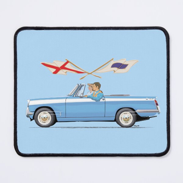Item preview, Herald 12/50 convertible in Wedgwood Blue / Cream stripe designed and sold by Bigs66.