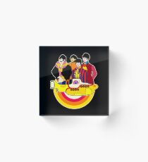 Yellow Submarine - Pop Art Acrylic Block