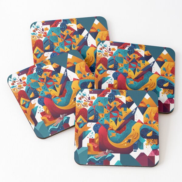 Item preview, Geometric Splatter designed and sold by DJ-Portable.