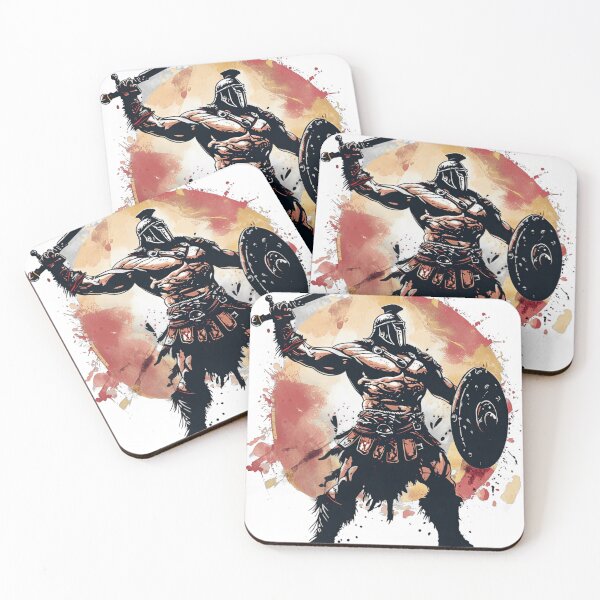 Item preview, gladiator attacking designed and sold by redmoon64.