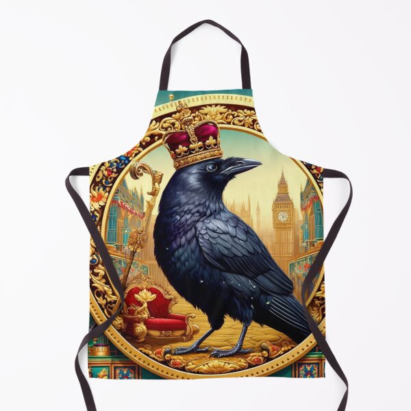 Item preview, An English King Raven Bird designed and sold by Emoji Emblems.
