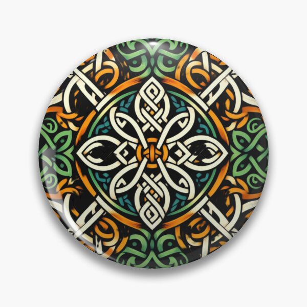 Item preview, Irish Style Celtic Knotwork Ireland Colors designed and sold by Urban-Celt.
