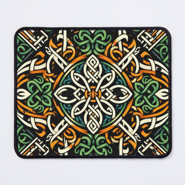 Item preview, Irish Style Celtic Knotwork Ireland Colors designed and sold by Urban-Celt.