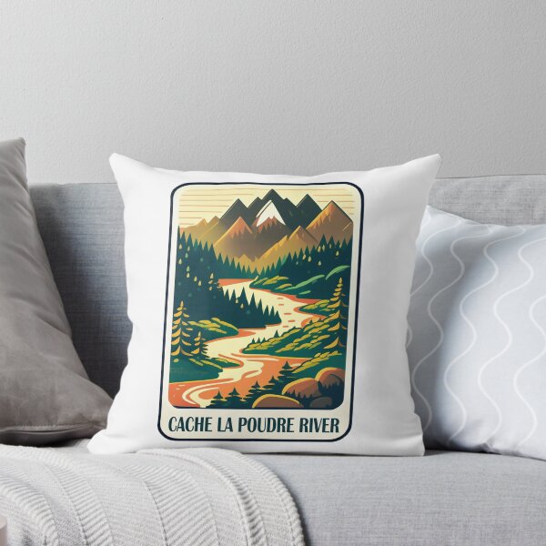 Item preview, Cache la Poudre River Colorado Colors designed and sold by Esskay Designs.