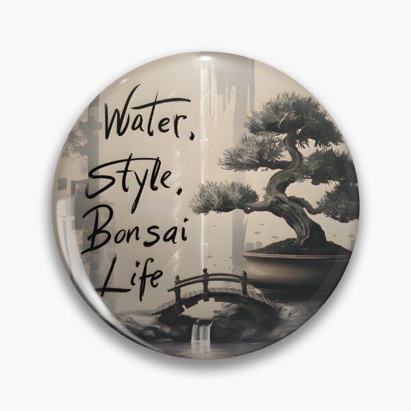 Item preview, Bonsai Pun - Water, Style, Bonsai Life designed and sold by Redjakkal.