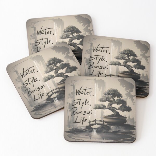 Item preview, Bonsai Pun - Water, Style, Bonsai Life designed and sold by Redjakkal.