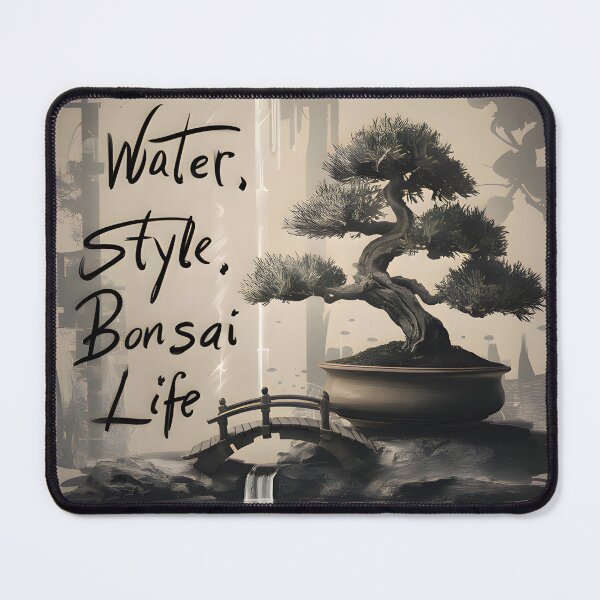 Item preview, Bonsai Pun - Water, Style, Bonsai Life designed and sold by Redjakkal.