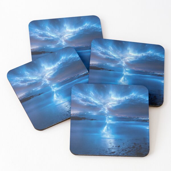 Item preview, Mesmerizing Blue Light Show designed and sold by Sadia  Jannat.