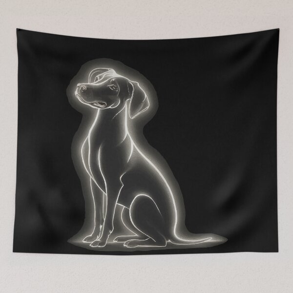 Item preview, Mystical Dog Glow designed and sold by JawArts.
