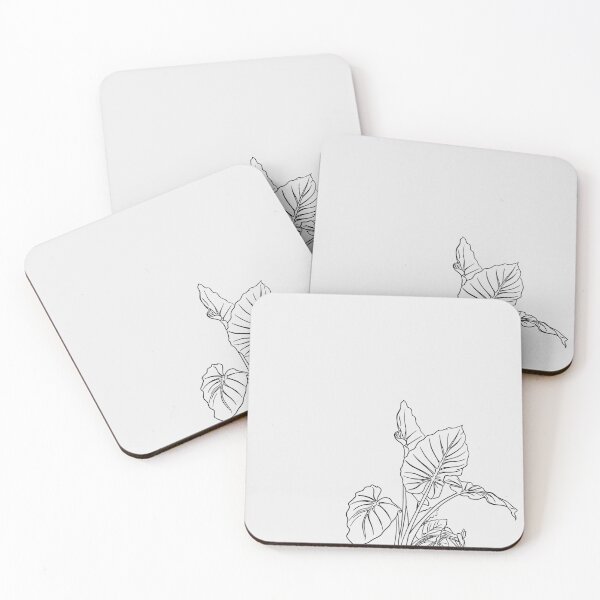Item preview, Elegant Tropical Plant Line Art designed and sold by lavavamp.