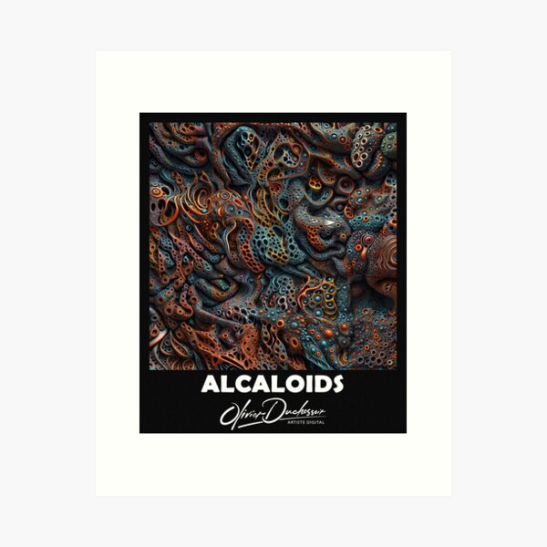 Aperçu de l'œuvre Alcaloids 97 créée et vendue par olivier duchossoir.