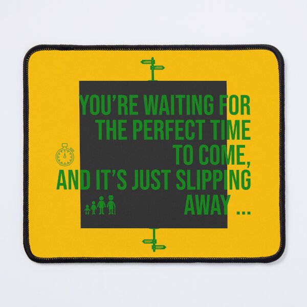 Item preview, Motivation: You're waiting for the perfect time to come, and it's just slipping away designed and sold by cabana.space.