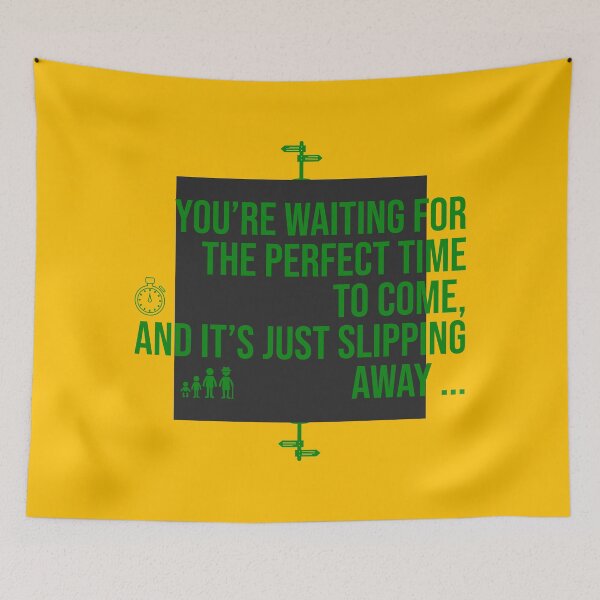 Item preview, Motivation: You're waiting for the perfect time to come, and it's just slipping away designed and sold by cabana.space.