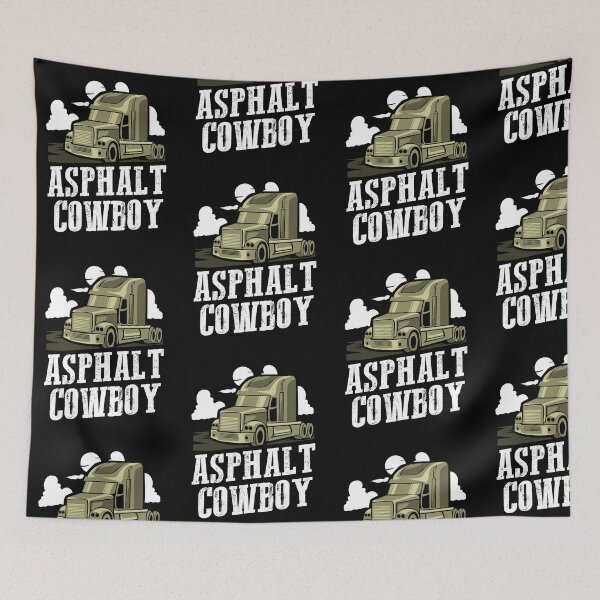 Item preview, Asphalt Cowboy - Trucker Road Truck Lorry designed and sold by anziehend.