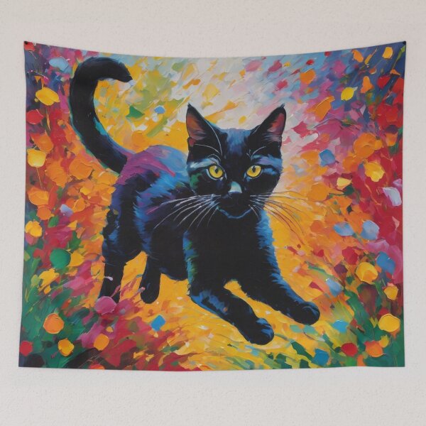 Item preview, Cat in the garden designed and sold by tatty58.
