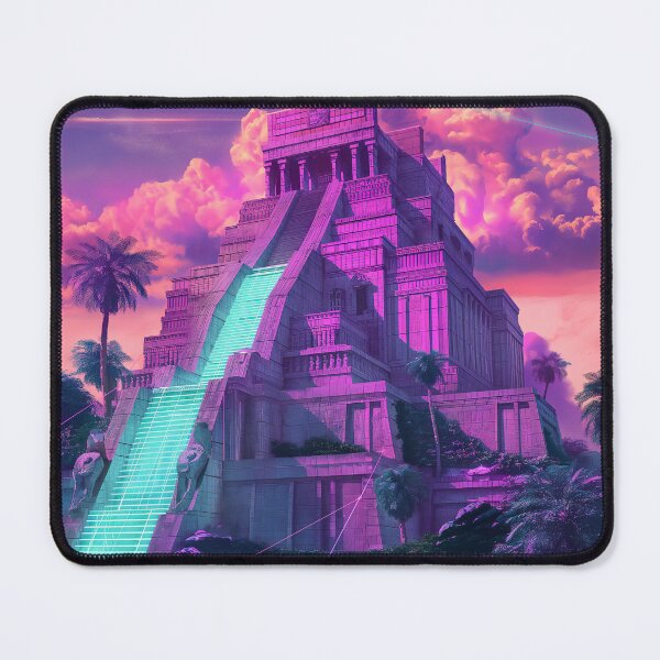 Item preview, Waporwave Ziggurat designed and sold by deepglitchart.