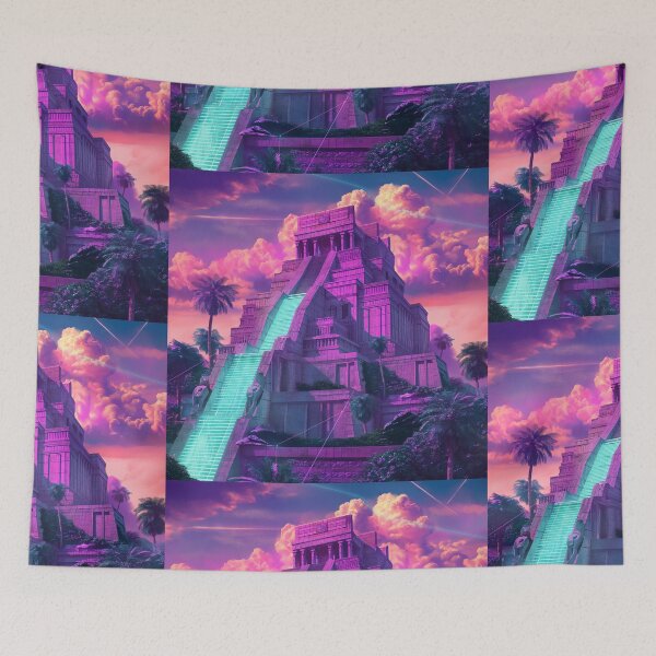Item preview, Waporwave Ziggurat designed and sold by deepglitchart.
