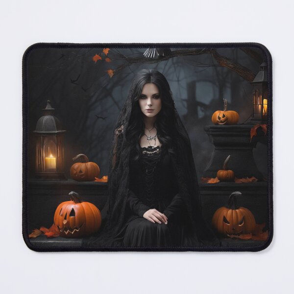Item preview, Autumn Enchantment The Witch's Halloween Vigil designed and sold by EnchantedVista.