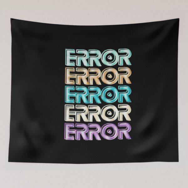 Item preview, ERROR Multilayer Typography #2 designed and sold by creativerooney.