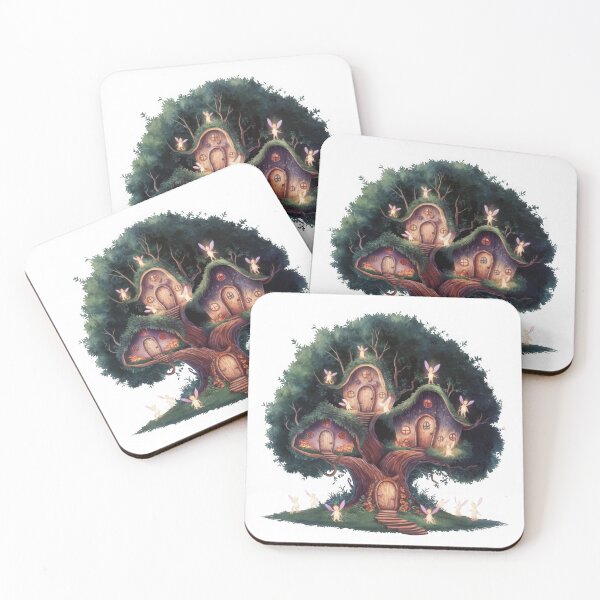 Item preview, Enchanted Fairy Treehouse designed and sold by behnay.