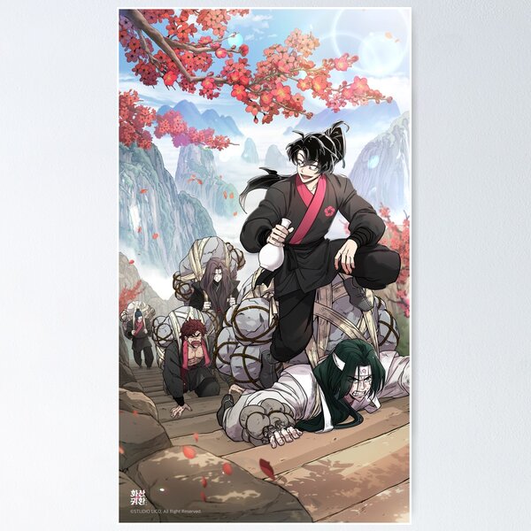 Item preview, Return of the Mount Hua Sect / Return of the Blossoming Blade Manhwa Poster designed and sold by ALEX TES.