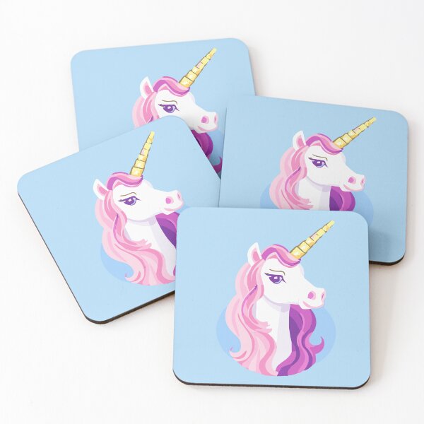 Item preview, Unicorn with purple hair designed and sold by Simon-m-s.