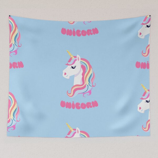 Item preview, Unicorn colorful hair designed and sold by Simon-m-s.