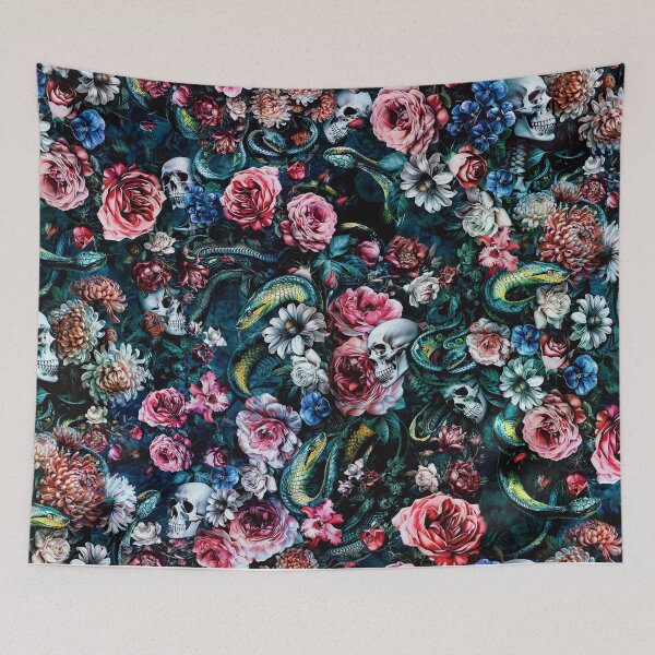 Item preview, Skulls and Snakes Bloom designed and sold by RIZA PEKER.