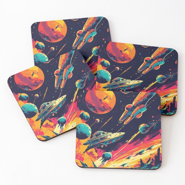 Item preview, vintage cosmos 5 designed and sold by redmoon64.