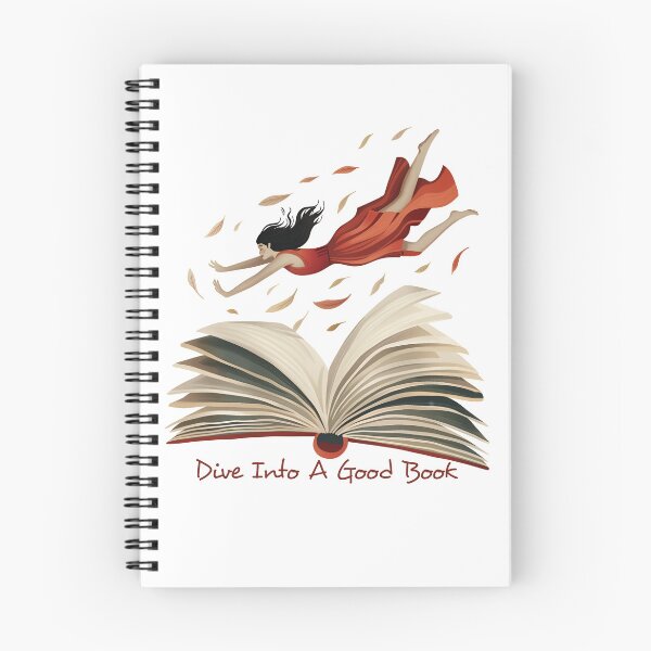 Item preview, Dive into a good book - sticker designed and sold by Glenn Slingsby.