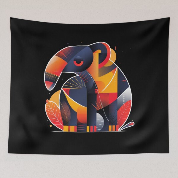 Item preview, Anteater | abstract artwork designed and sold by NerdyBerlin.