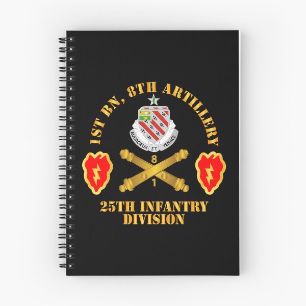 Item preview, Army - 1st Bn 8th Artillery w 25th ID SSI designed and sold by Military Insignia Products.