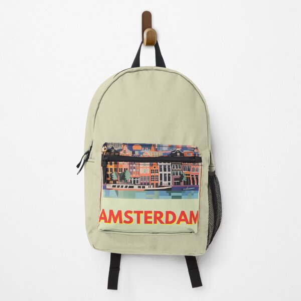 Item preview, Retro Amsterdam Cityscape designed and sold by CosyNess.