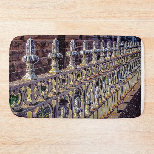 Item preview, Vintage 1800s Metal Fence at Old Town Hall - Bendigo, Victoria, Australia designed and sold by Steven Jodoin.
